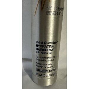 Nick Chavez Beverly Hills Thirst Quencher Hydrating Hairspray w/Argan Oil 10oz